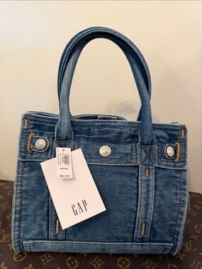 GAP Denim Small Denim Five Pocket Tote